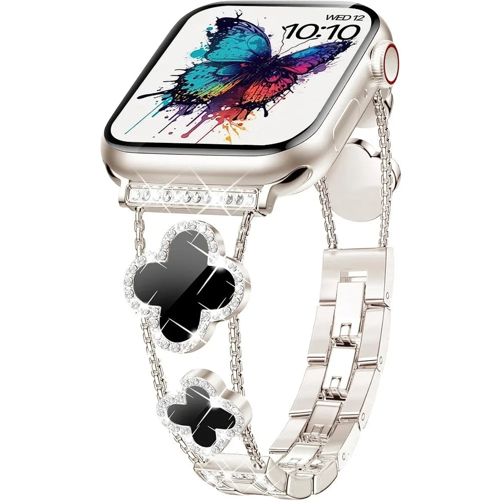 S1-11 SE Ultra Universal Smartwatch Band Elegant Chic Sparkling 38-49mm Size Watch Strap for Stylish Accessory