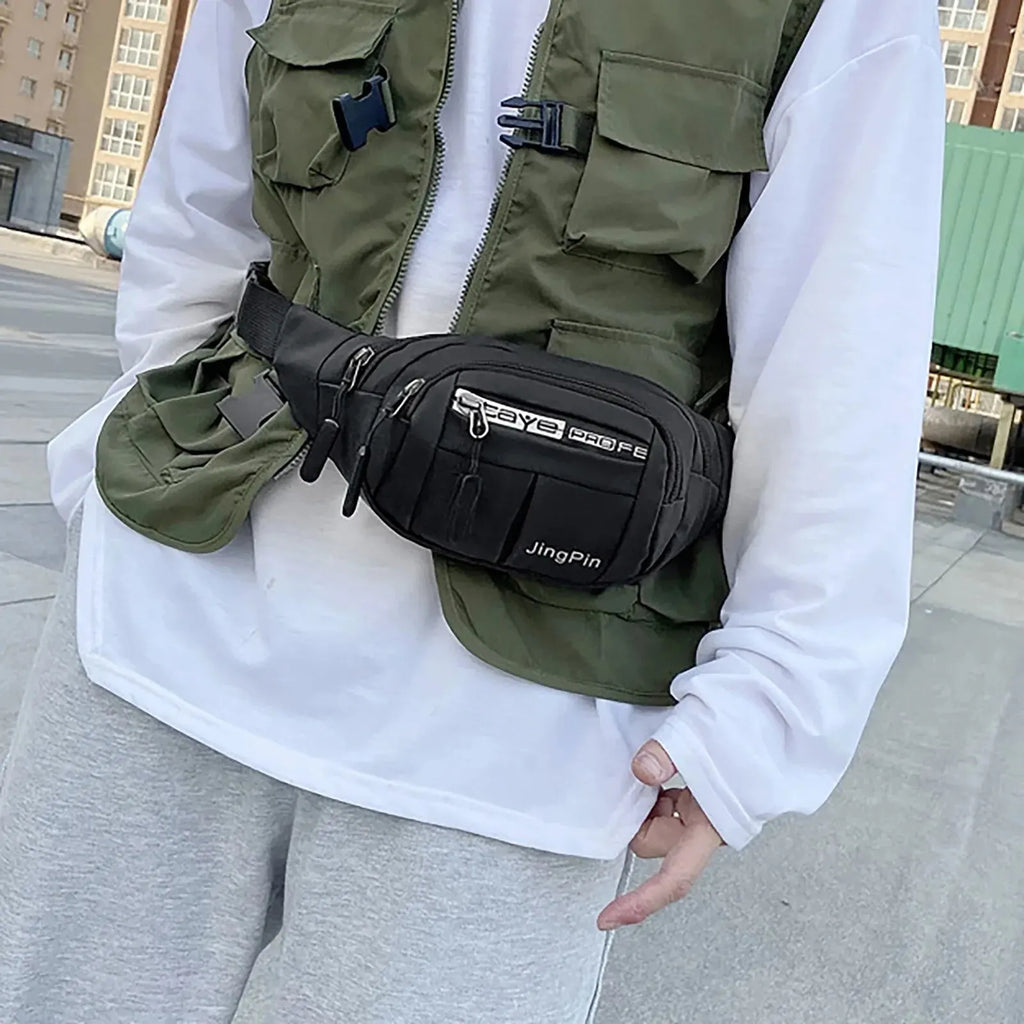 Crossbody Chest Bag Handbags Waistpack Casual Chest Bags For Women And Men Simple Sports Waist Bags Fashion Outdoor Shoulder Bag
