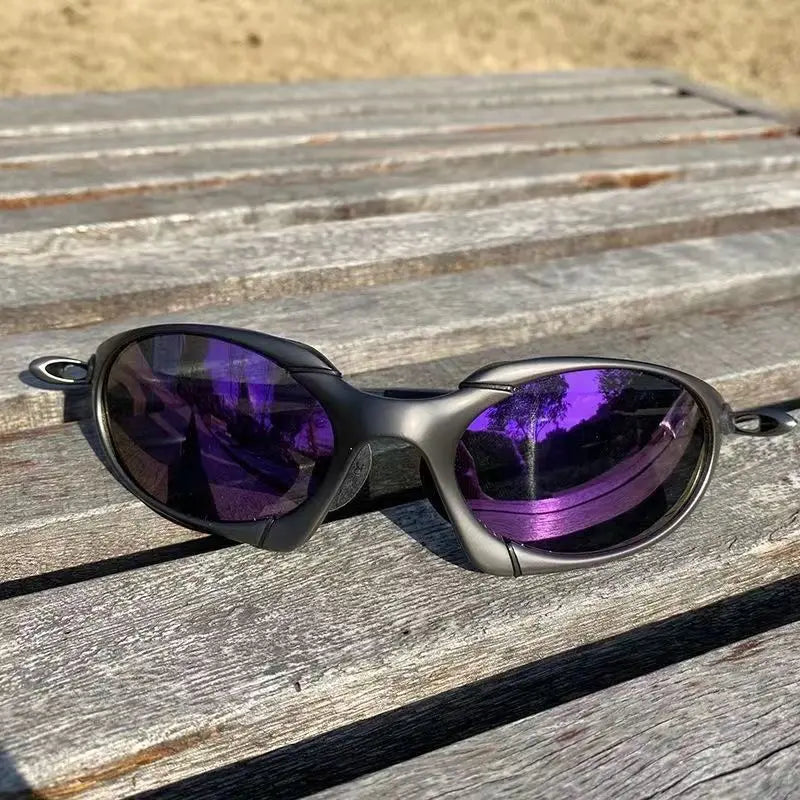 2025 Premium Metal Frame Polarized Sunglasses, Cycling Fishing Multi-Sport Eyewear, Anti-Glare HD Vision, Outdoor Adventure Gear