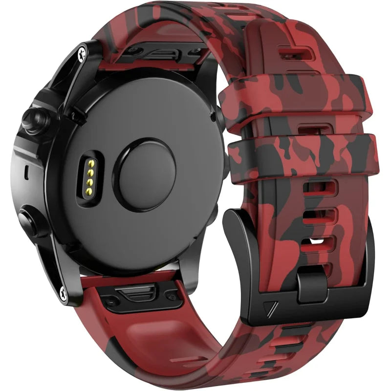 Watchband 22mm 26mm Quickfit Silicone Smart Watch Strap For Garmin Epix Gen 2 Instinct 2 Fenix 7X 7 6X 6 Pro 5 5X Plus Bracelets