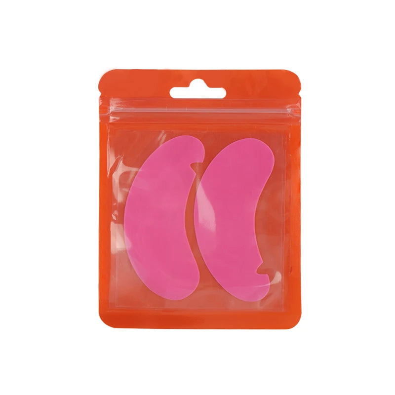 1 Pair New Reusable Eye Pads Silicone Stripe Lash Lift Eyelash Extension Hydrogel Patches Under Eye Gel Patch Makeup Tools