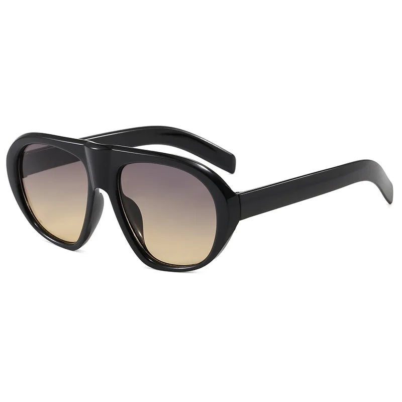 Luxury Designer pilot Sunglasses Men Women Oversized Vintage Punk Sun Glasses Trendy Shades Outdoor Driving Eyeglasses