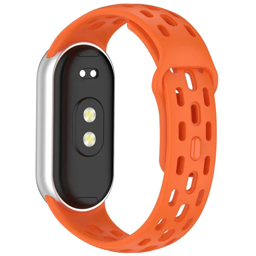Soft TPU Strap Replacement Accessories Smart Watch Band Breathable Sport Bracelet Wristband Belt for Xiaomi Mi Band 10 9 8
