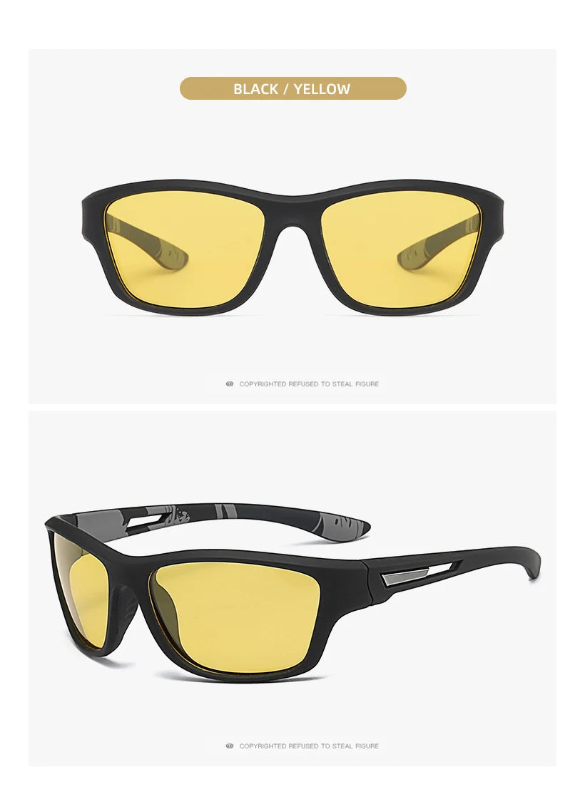 High Definition Polarized Sunglasses for Men Women Outdoor Sport Fishing Sun Glasses UV400 Protection Driving Eyeglasses