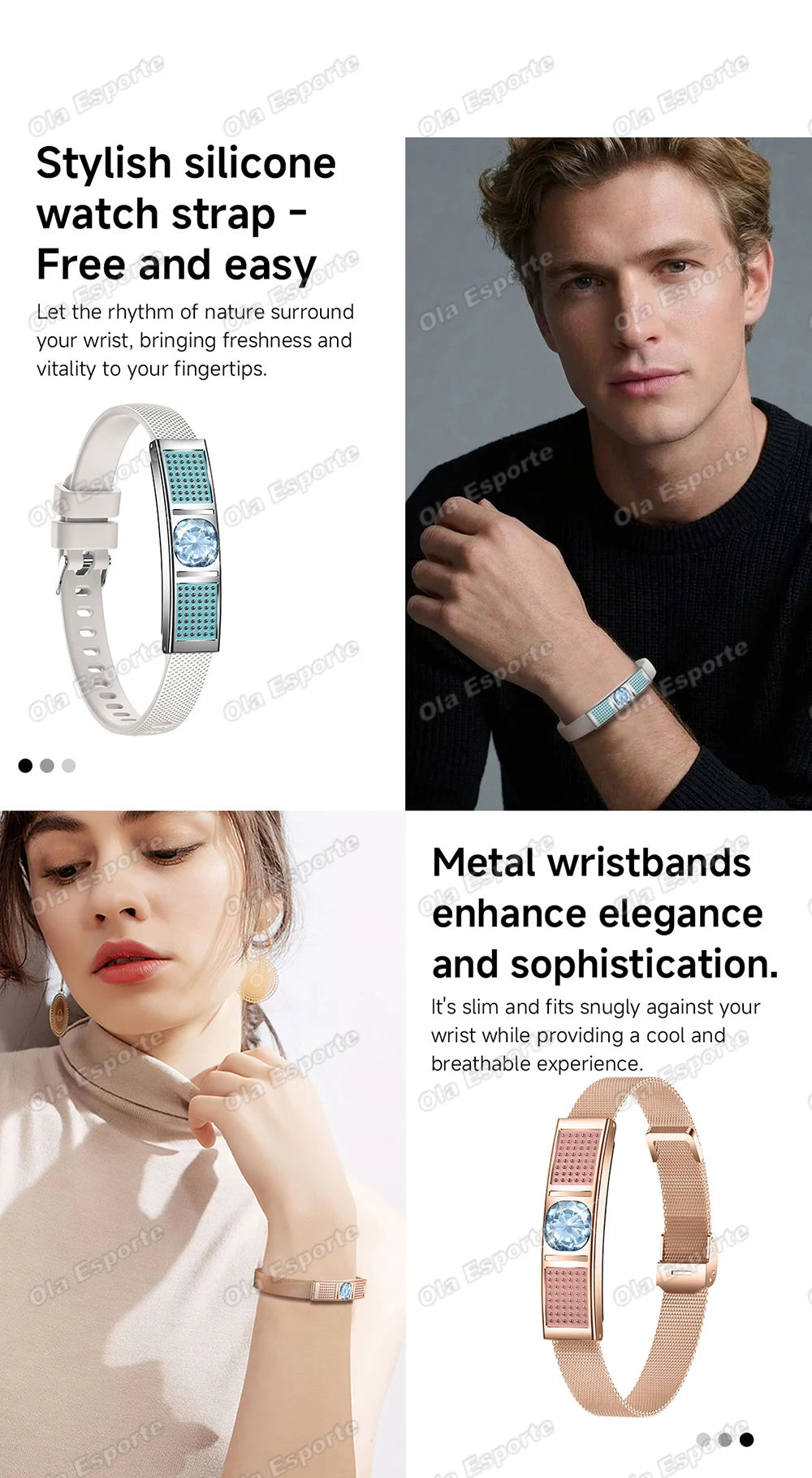 2026 New Fashion Women Smart Bracelet Sport Modes Fitness Tracker Heart Rate Health Monitor IP68 Waterproof Smart Watch Men Hw12