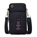 Cow Cat Crossbody Bags for Women Funny Graphic Purses and Handbags Harajuku Tote Bags Coin Wallet Women Mini Mobile Phone Bag
