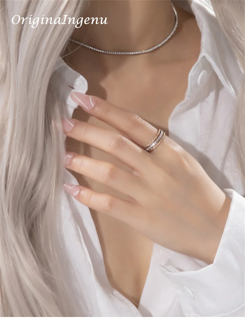 Set of 3 Gold Filled Stacking Ring Handmade Zircon Tarnish Resistant Jewelry Dainty Jewelry Boho Minimalism Ring for Women