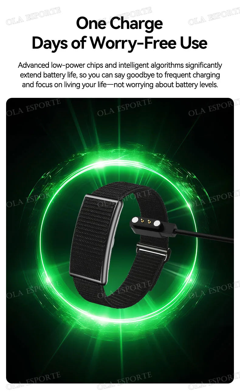 Smart Wristband Thin and Light Without Screen All Day Health Monitoring 128+ Sports Modes Waterproof Smart Bracelet Watch F107