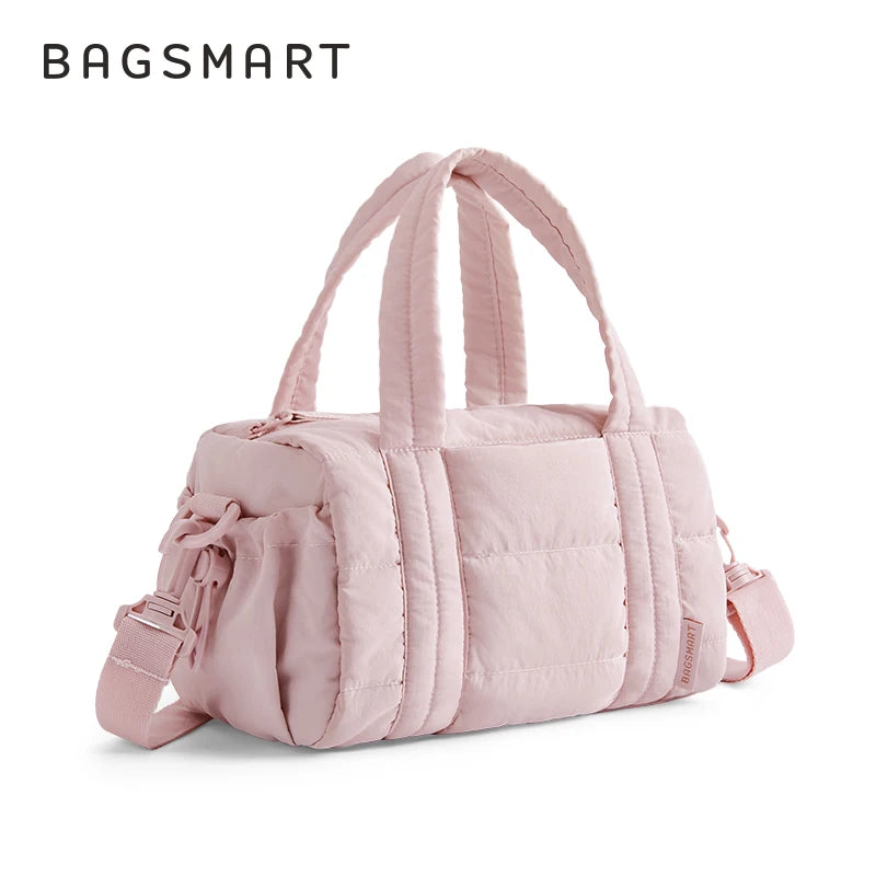 BAGSMART Casual Shoulder Bags Small Crossbody Bag for Women Portable Sport Travel Bag Multifunctional Lady Handbag