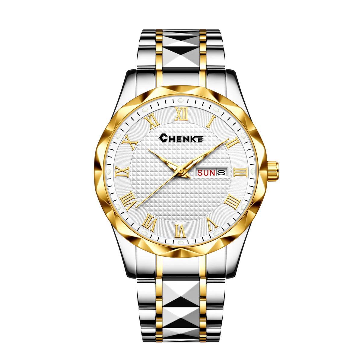 YaLaLuSi Stylish Men’s Bracelet Watch Casual Business and Elegant with Calendar and Clock – Perfect as a Gift
