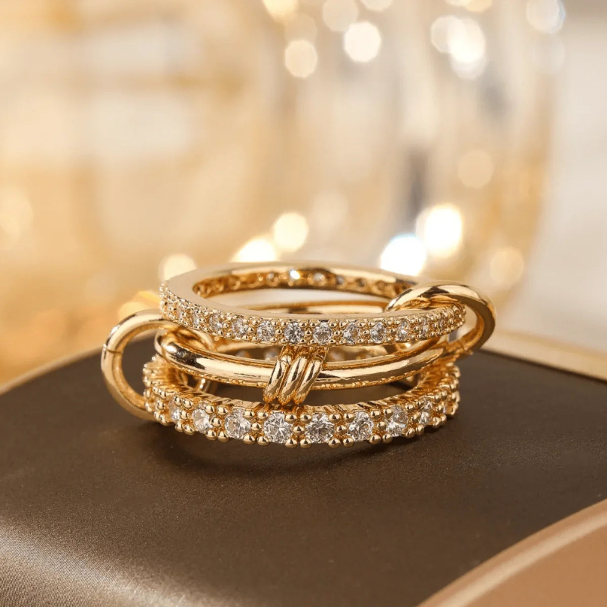 Elegant Women's Stackable Ring - Trendy Jewelry for Fashion Lovers,  Rings for Women, Wedding