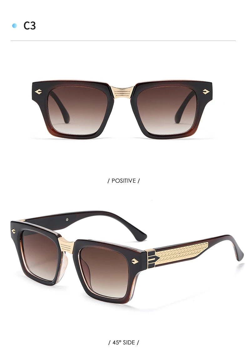 Hot Designer Fashion Unisex Women's Sunglasses Premium Retro Sunglasses Metal Glasses
