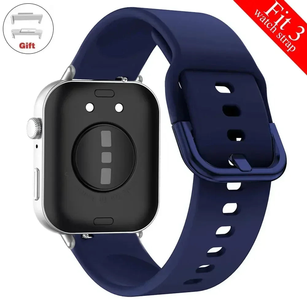 Sport Band For Huawei Watch FIT 4 pro Strap smart Wrist watchband metal Buckle Silicone bracelet HUAWEI watch fit 4 3 Accessorie