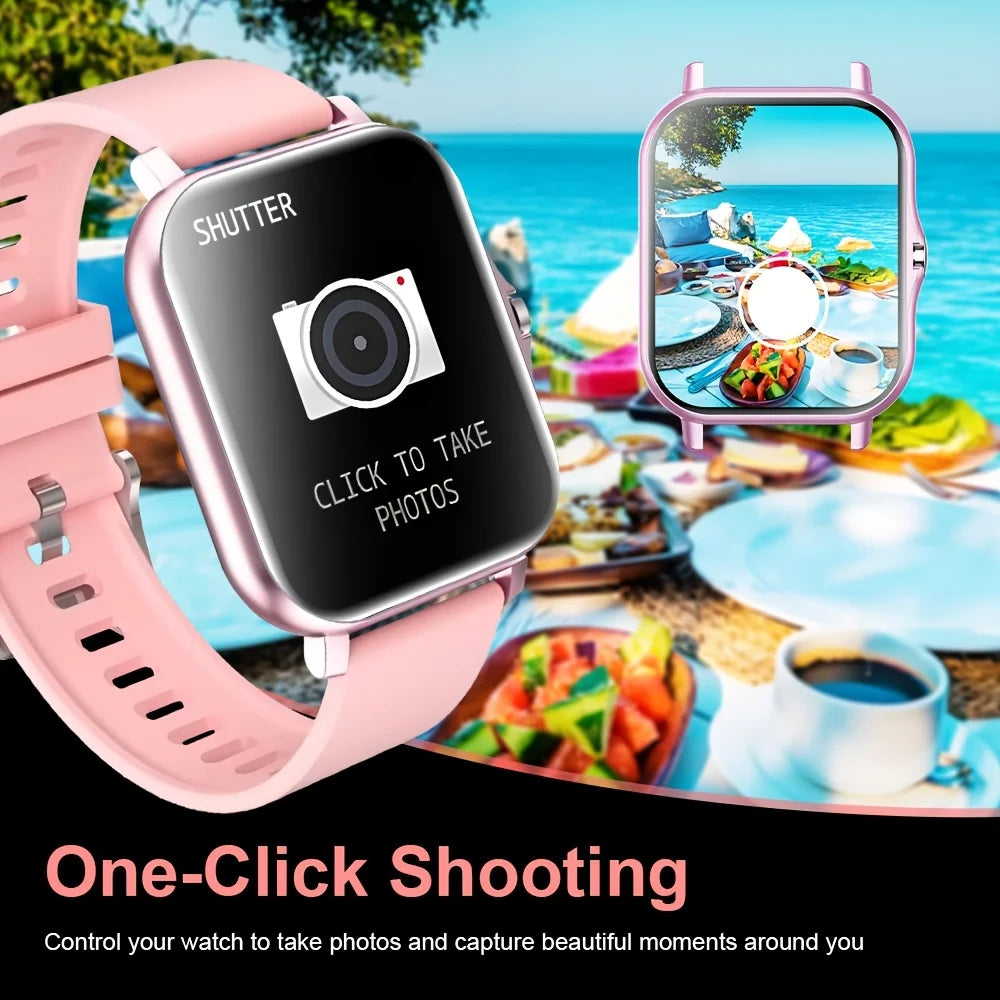 2026 New Smartwatch, Stylish And Sporty Designfor Men & Women, USB Charging, Call/Answer Calls, Halloween & Christmas Fun Gift,