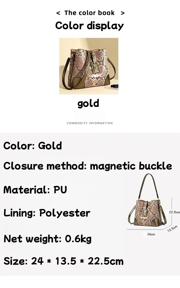 Pu Crossbody Bag High-End Fashionable Versatile Travel Shoulder Bag Large Capacity Daily Commuting Bag