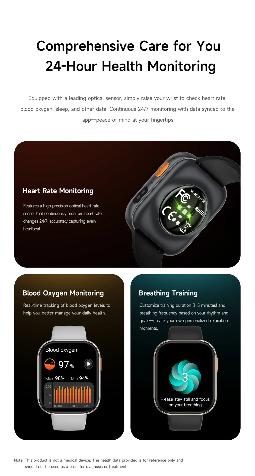 2026 new outdoor sports smartwatch,2.04 high-definition large screen,1000mAh large battery, ultra long battery life,holiday gift