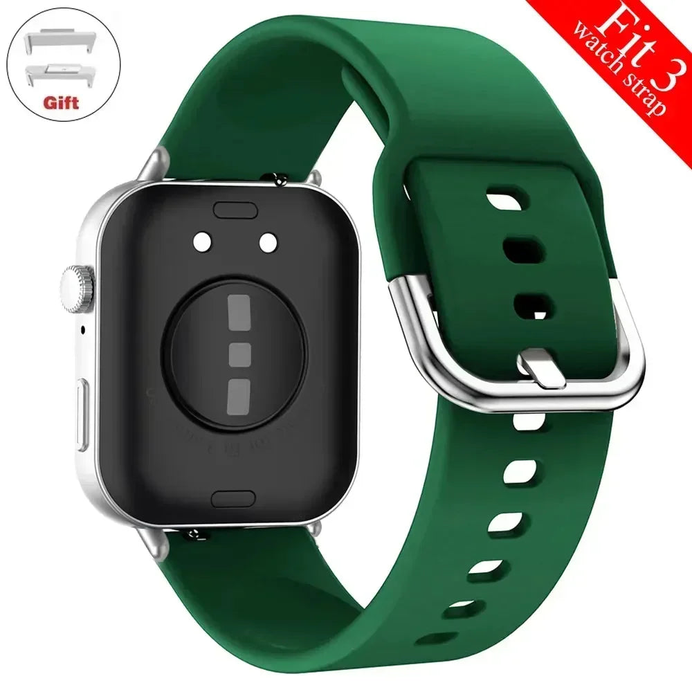 Sport Band For Huawei Watch FIT 4 pro Strap smart Wrist watchband metal Buckle Silicone bracelet HUAWEI watch fit 4 3 Accessorie