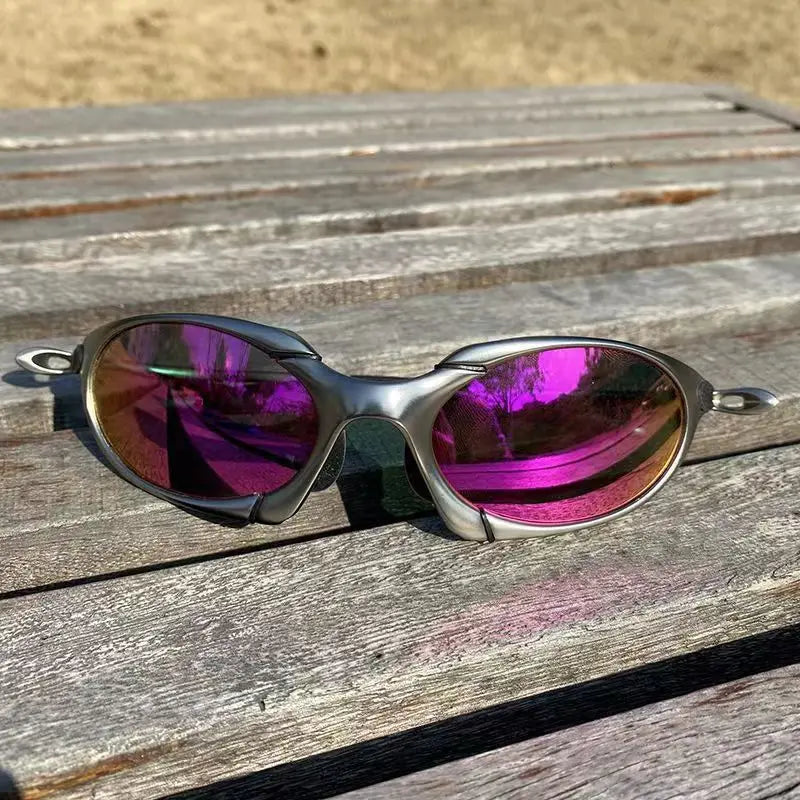 2025 Premium Metal Frame Polarized Sunglasses, Cycling Fishing Multi-Sport Eyewear, Anti-Glare HD Vision, Outdoor Adventure Gear