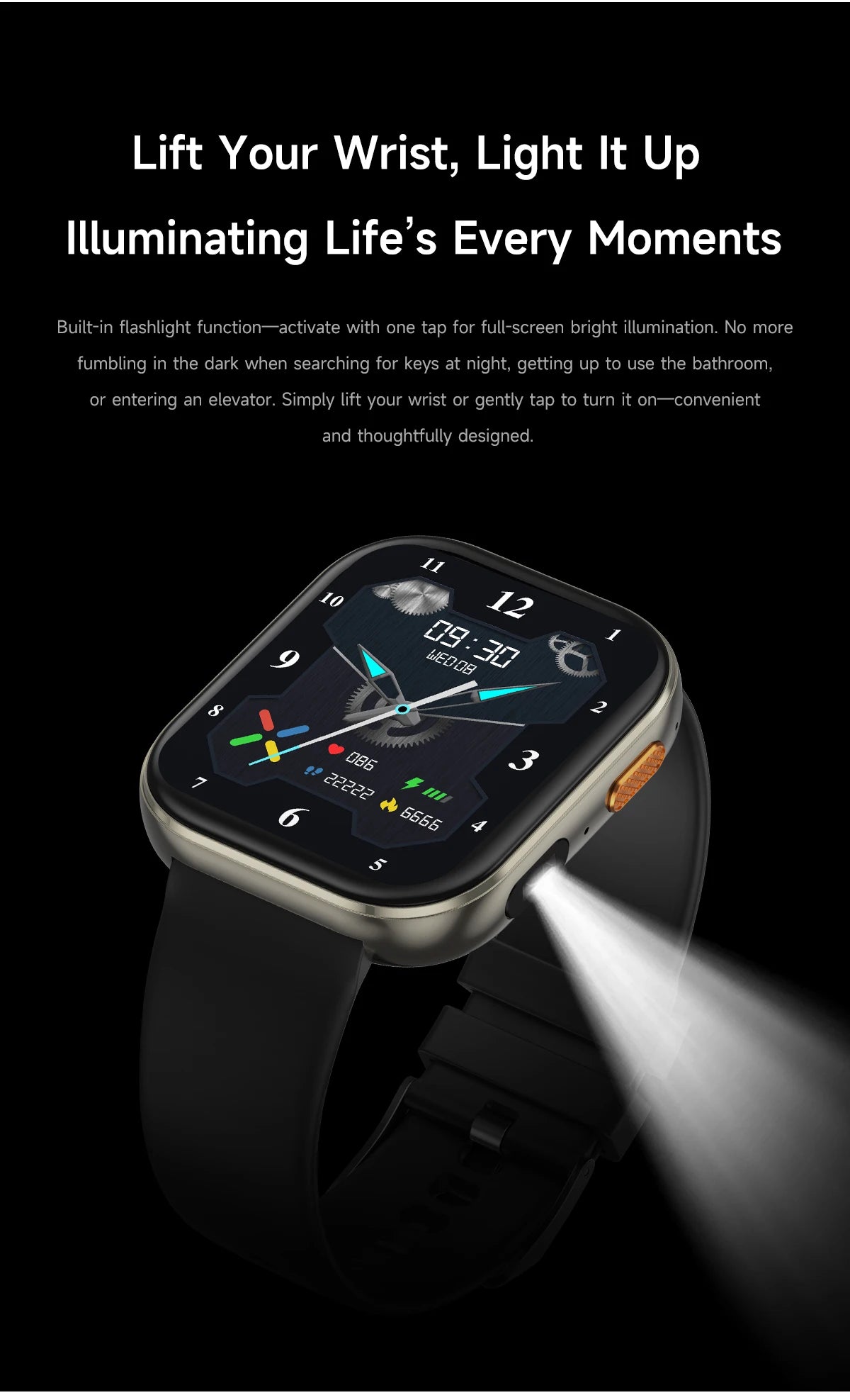 2026 new outdoor sports smartwatch,2.04 high-definition large screen,1000mAh large battery, ultra long battery life,holiday gift