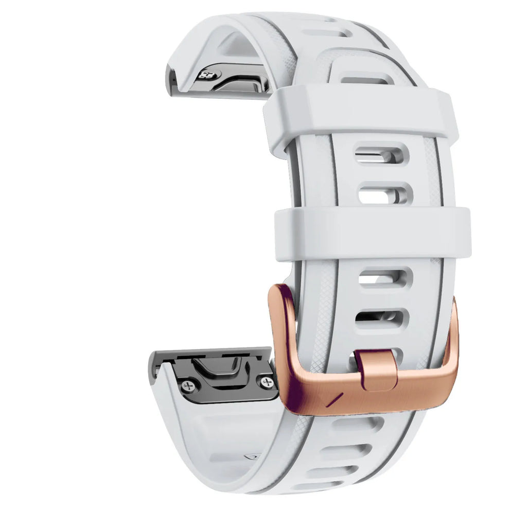 20mm Smart Watchbands For Garmin Approach S50 43mm S70 42mm Fenix 8 43mm 7S Pro 6S 5S Quick Release Silicone Bracelet Wristbands