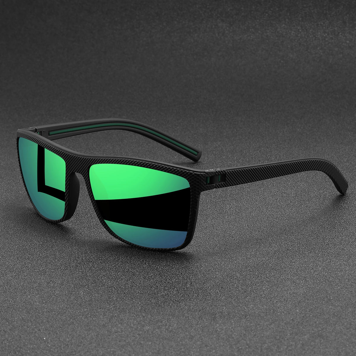 Premium Sports Sunglasses - Spring Hinge Design, UV400 Unisex Comfort Fit for Cycling, Fishing, Beach & Leisure