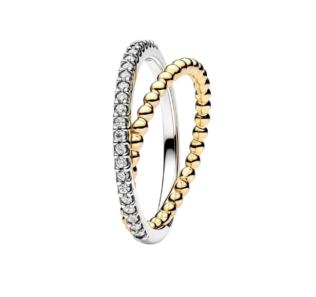 2026 Latest Multi Style Stackable Ring with Diamond Inlaid Love Peach Blossom Sun Moon Simple Ring Jewelry Women's Gift