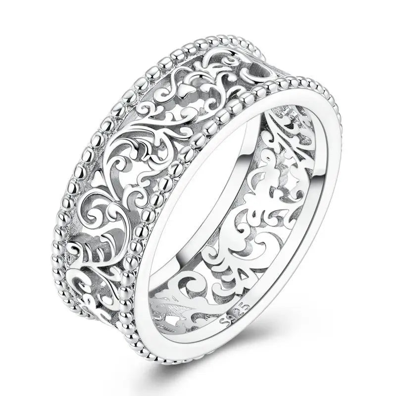 New Original 925 Sterling Silver Rings Stackable Infinite Silver Zircon Ring For Women Wedding Anniversary Birthday Jewelry Gift