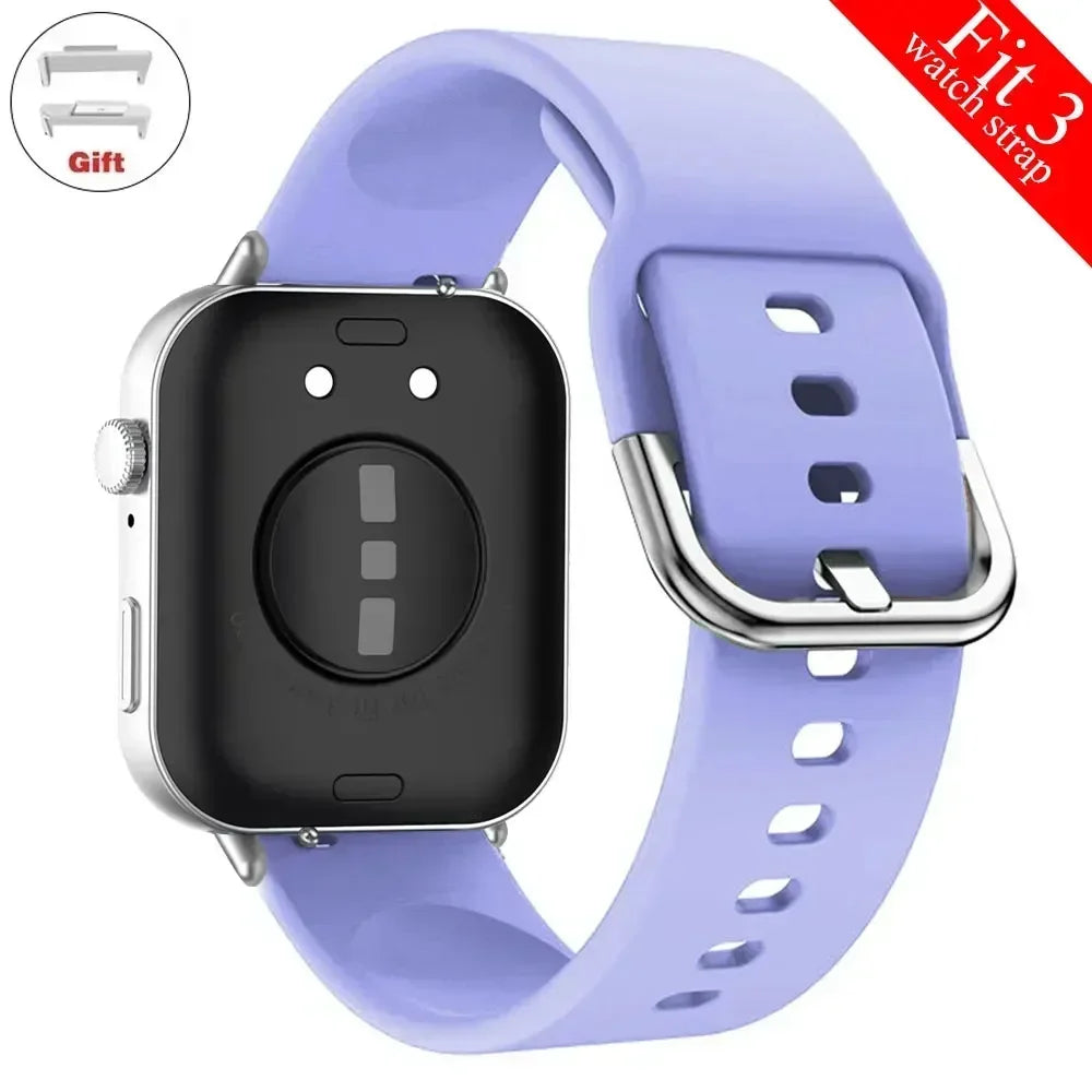 Sport Band For Huawei Watch FIT 4 pro Strap smart Wrist watchband metal Buckle Silicone bracelet HUAWEI watch fit 4 3 Accessorie