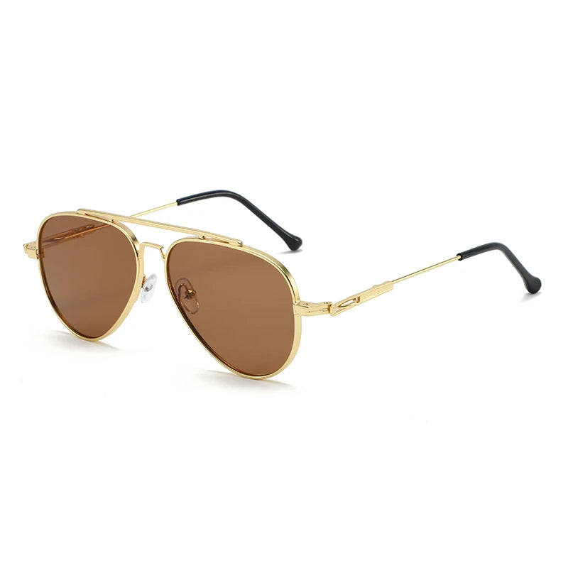 New Pilot Frame Sunglasses For Men's High-end Driving 2025 New Uv-proof Fashion Driving Sunglasses 2106