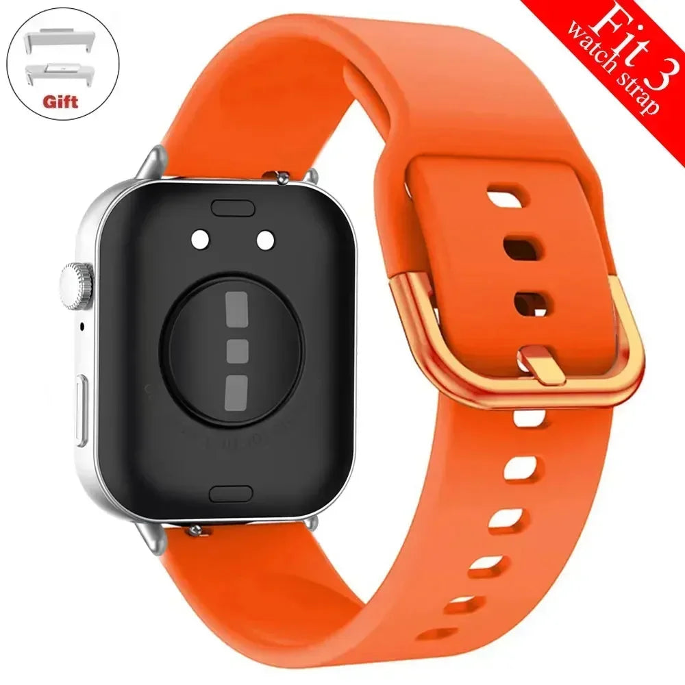 Sport Band For Huawei Watch FIT 4 pro Strap smart Wrist watchband metal Buckle Silicone bracelet HUAWEI watch fit 4 3 Accessorie
