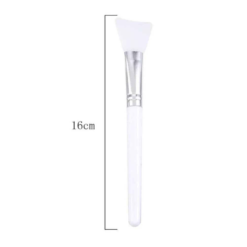 New DIY Silicone Facial Mask Brush Reusable White Face Mask Applicator Easy Clean Soft Head Makeup Tool Brush Skin Care Tools