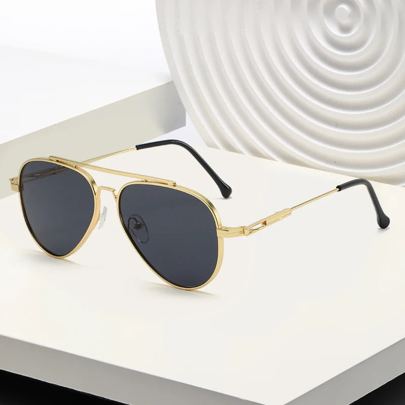 New Pilot Frame Sunglasses For Men's High-end Driving 2025 New Uv-proof Fashion Driving Sunglasses 2106
