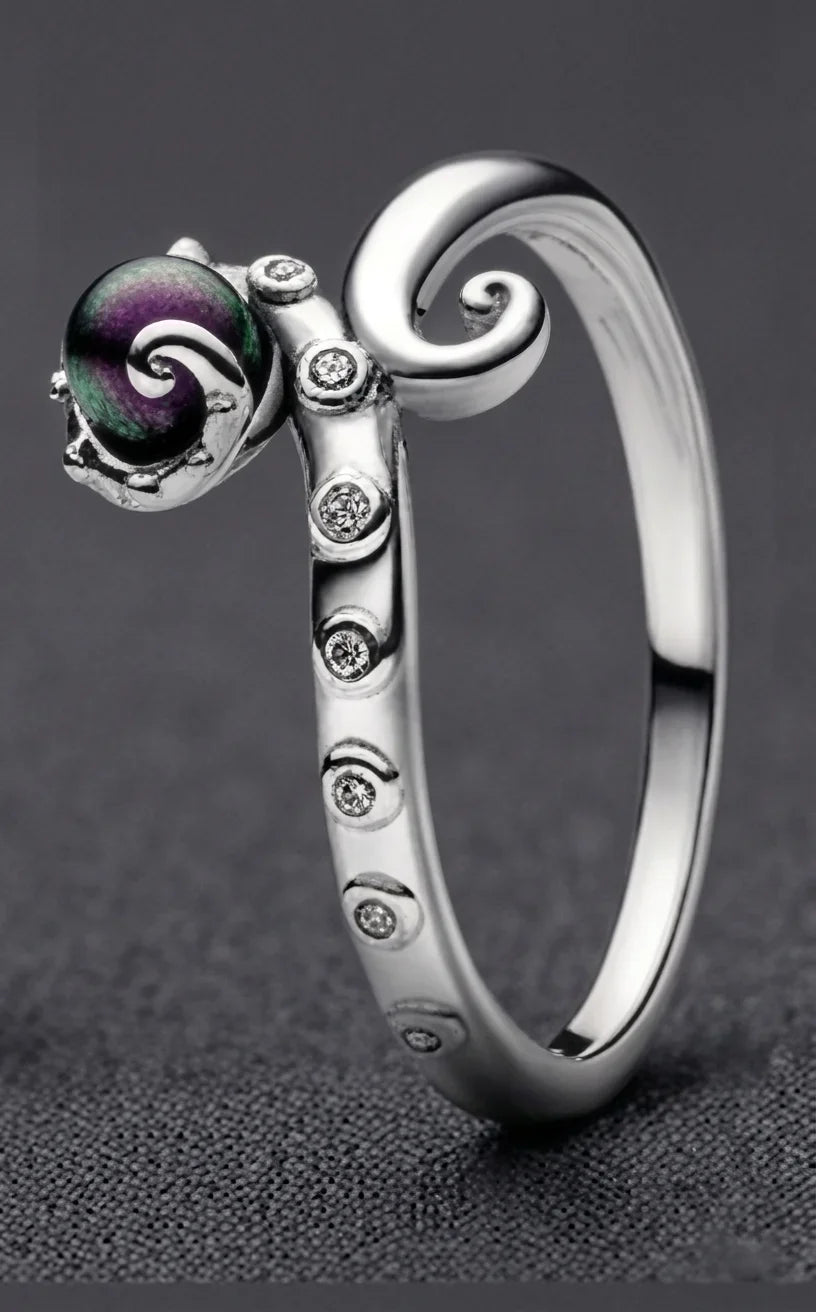 Original 925 Sterling Silver Ring Stackable Rings for Women Wedding Engagement Birthday Gift Jewelry