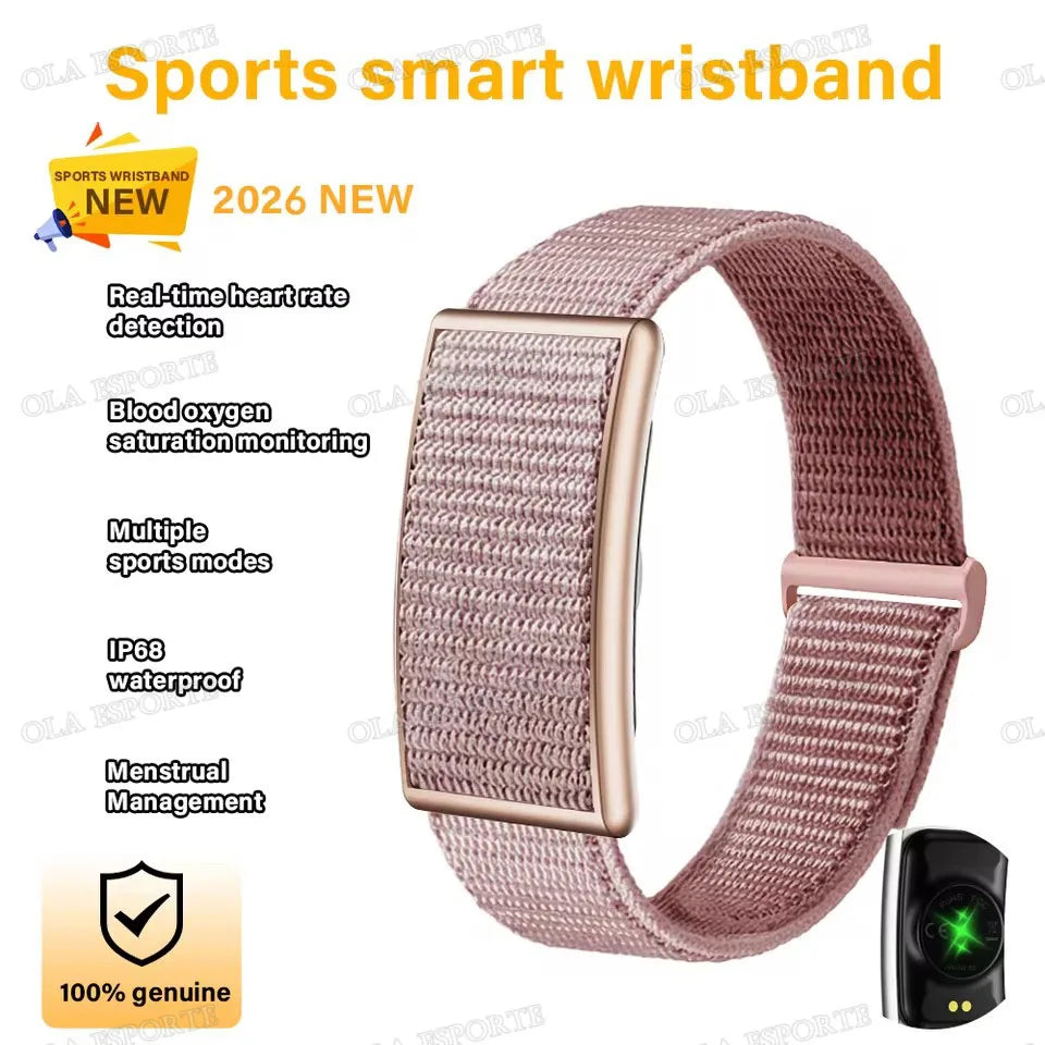 Smart Wristband Thin and Light Without Screen All Day Health Monitoring 128+ Sports Modes Waterproof Smart Bracelet Watch F107