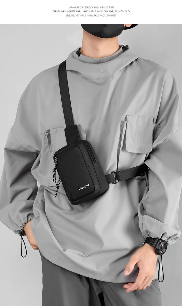 Casual Solid Men Crossbody Bags Male Oxford Handbag Shoulder Bags Boy Messenger Bags 2023 Man Handbags for Travel Satchel Black