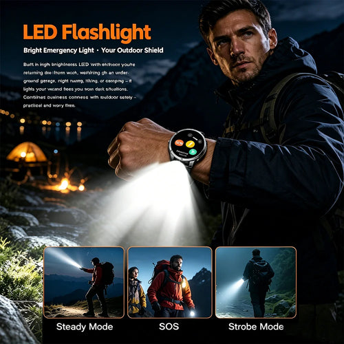 2026 2 In 1 TWS Headset Smart Watch 1.43" Earphones Music Smartwatch Women Men Sport Fitness Heart Rate Health Tracker Watches