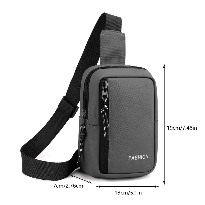 Casual Solid Men Crossbody Bags Male Oxford Handbag Shoulder Bags Boy Messenger Bags 2023 Man Handbags for Travel Satchel Black