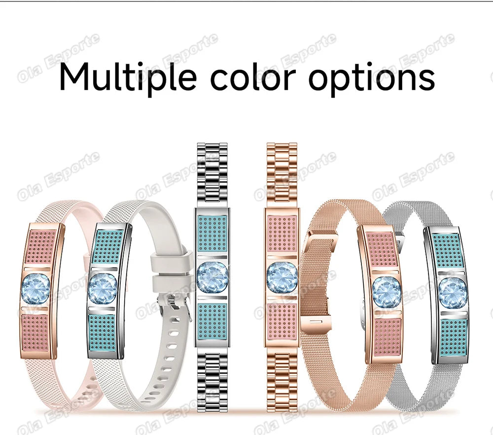 2026 New Fashion Women Smart Bracelet Sport Modes Fitness Tracker Heart Rate Health Monitor IP68 Waterproof Smart Watch Men Hw12