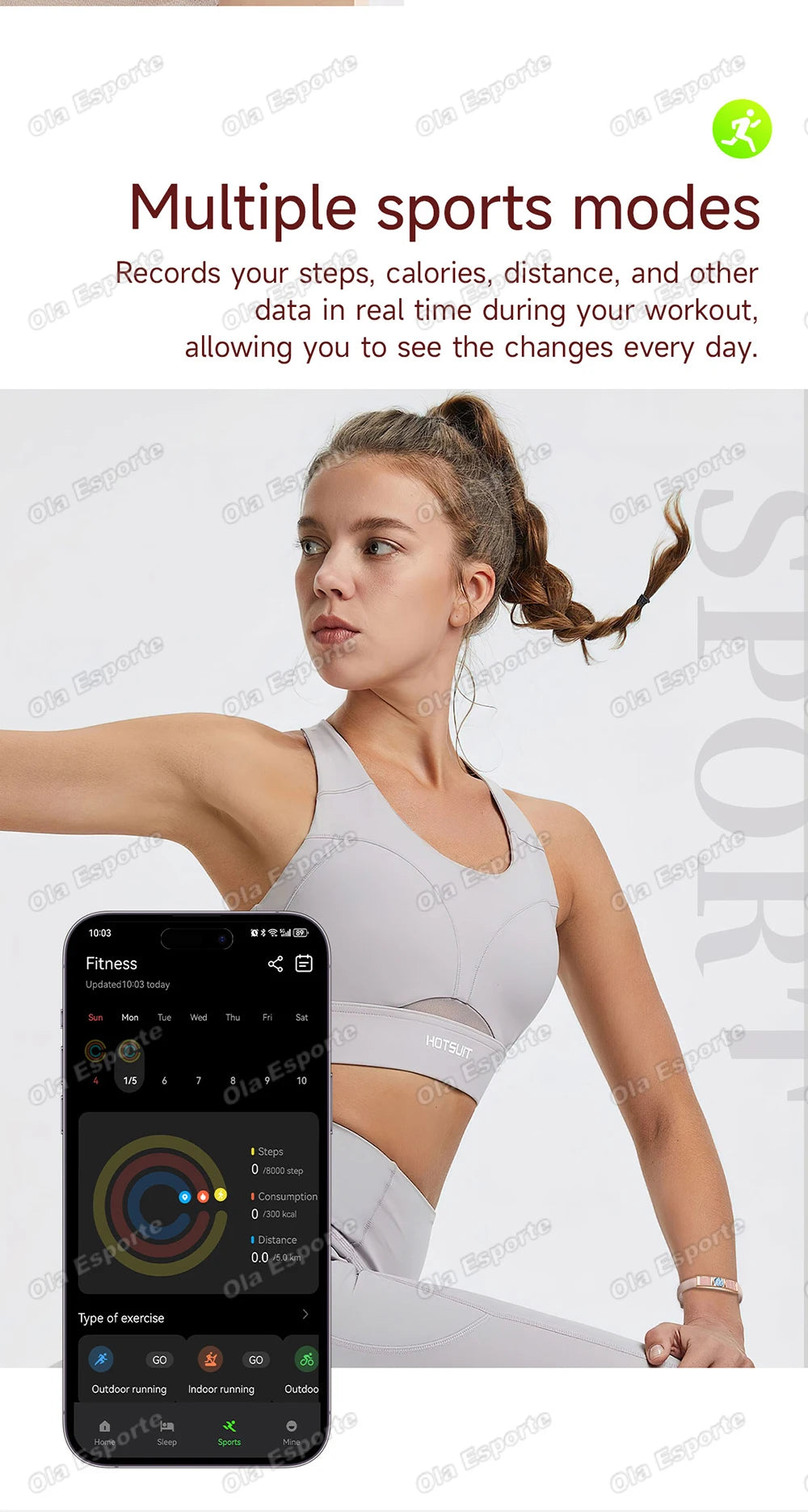 2026 New Fashion Women Smart Bracelet Sport Modes Fitness Tracker Heart Rate Health Monitor IP68 Waterproof Smart Watch Men Hw12