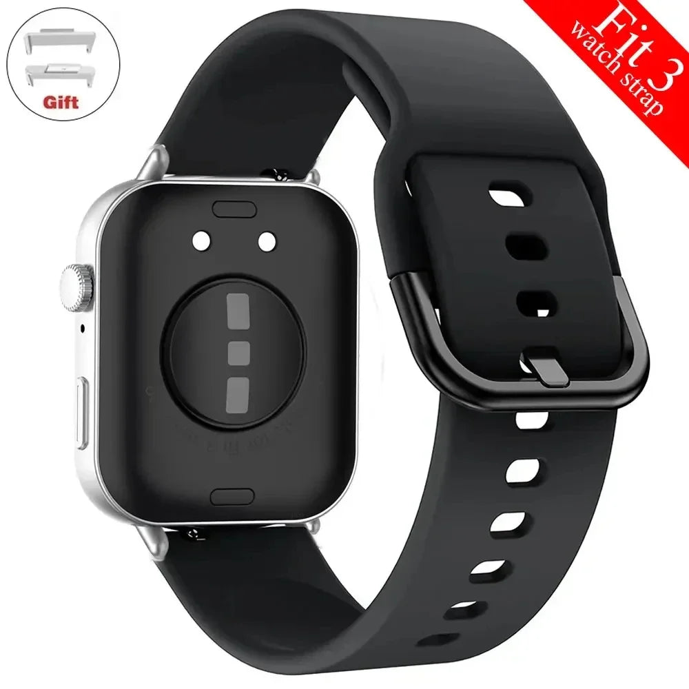 Sport Band For Huawei Watch FIT 4 pro Strap smart Wrist watchband metal Buckle Silicone bracelet HUAWEI watch fit 4 3 Accessorie