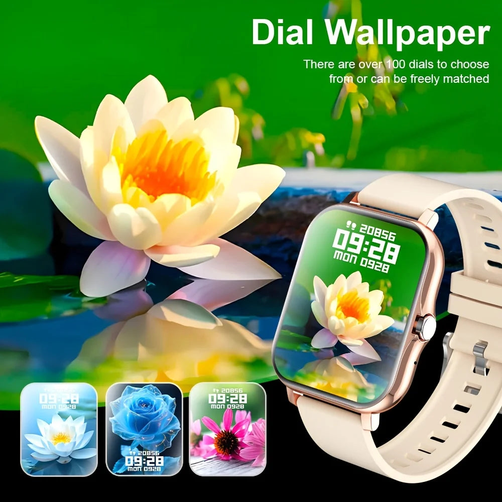 2026 New Smartwatch, Stylish And Sporty Designfor Men & Women, USB Charging, Call/Answer Calls, Halloween & Christmas Fun Gift,