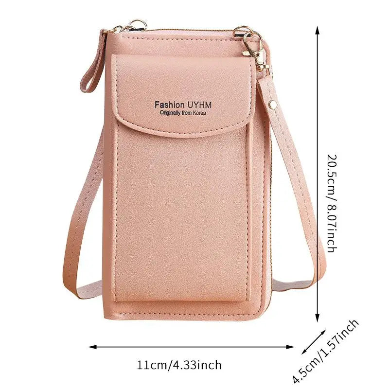 Fashion Women Small Handbags Crossbody Bags Mini PU Leather Shoulder Messenger Bag For GirlBolsas Ladies Phone Purse Zipper Flap