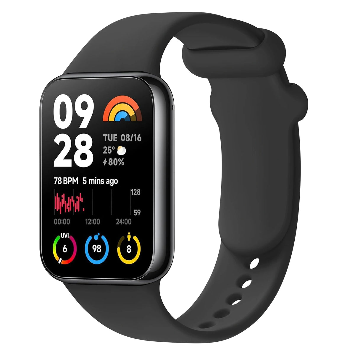 Silicone Strap For Xiaomi Mi Smart Band 8 /9 Replacement Sport Wristband For Redmi Watch 4 Bracelet Accessories Correa