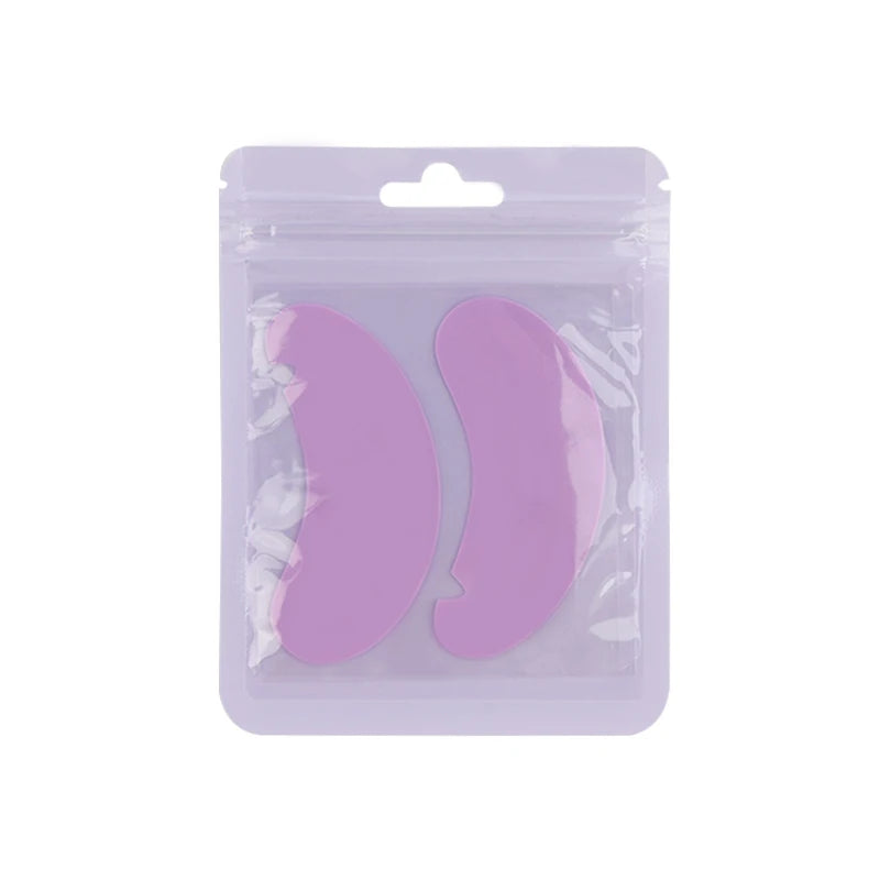 1 Pair New Reusable Eye Pads Silicone Stripe Lash Lift Eyelash Extension Hydrogel Patches Under Eye Gel Patch Makeup Tools
