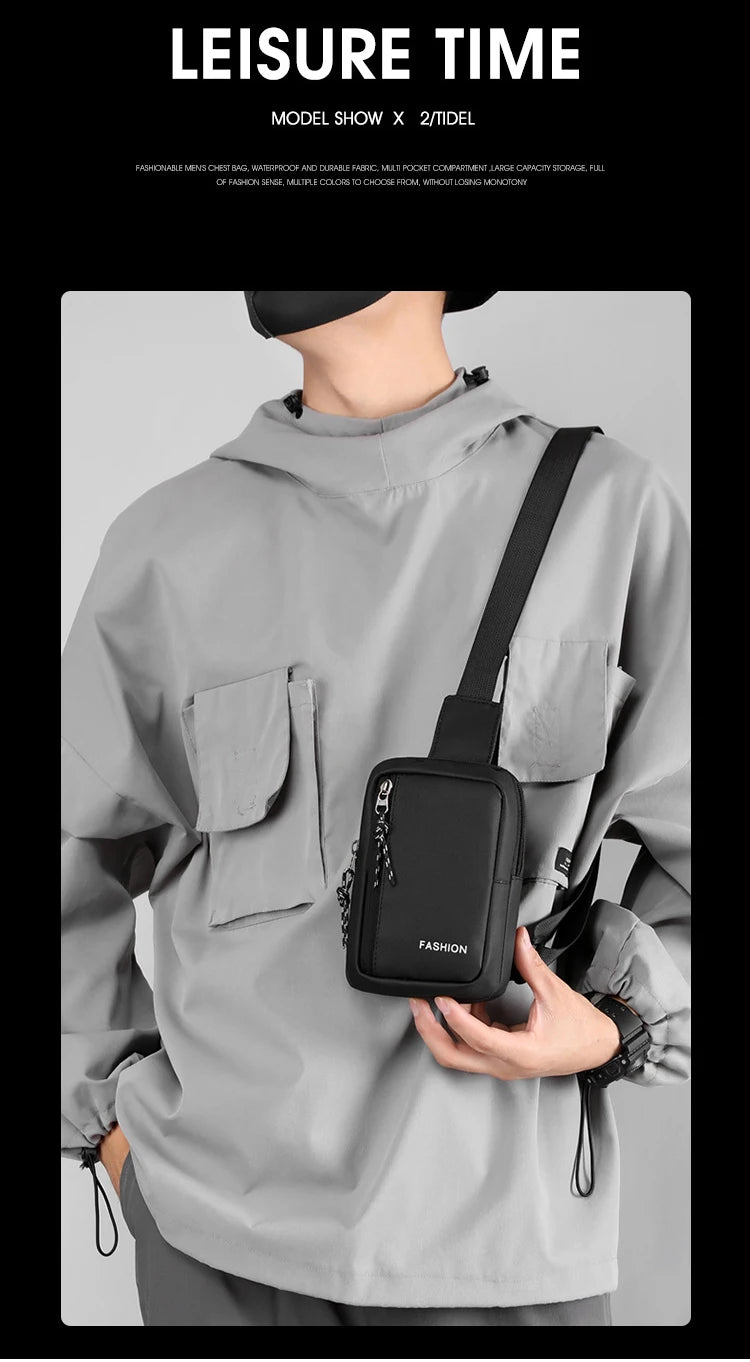 Casual Solid Men Crossbody Bags Male Oxford Handbag Shoulder Bags Boy Messenger Bags 2023 Man Handbags for Travel Satchel Black