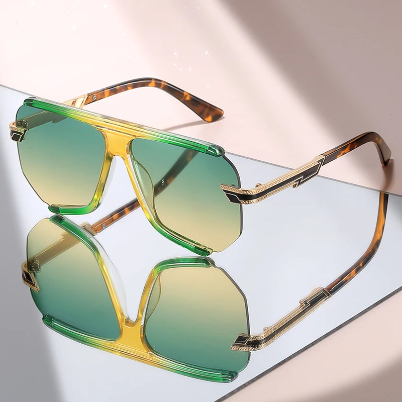 Sleek Oversized Pilot Sunglasses With Premium Metal Detailing Designed For Effortless Daily Style And Refined Outdoor
