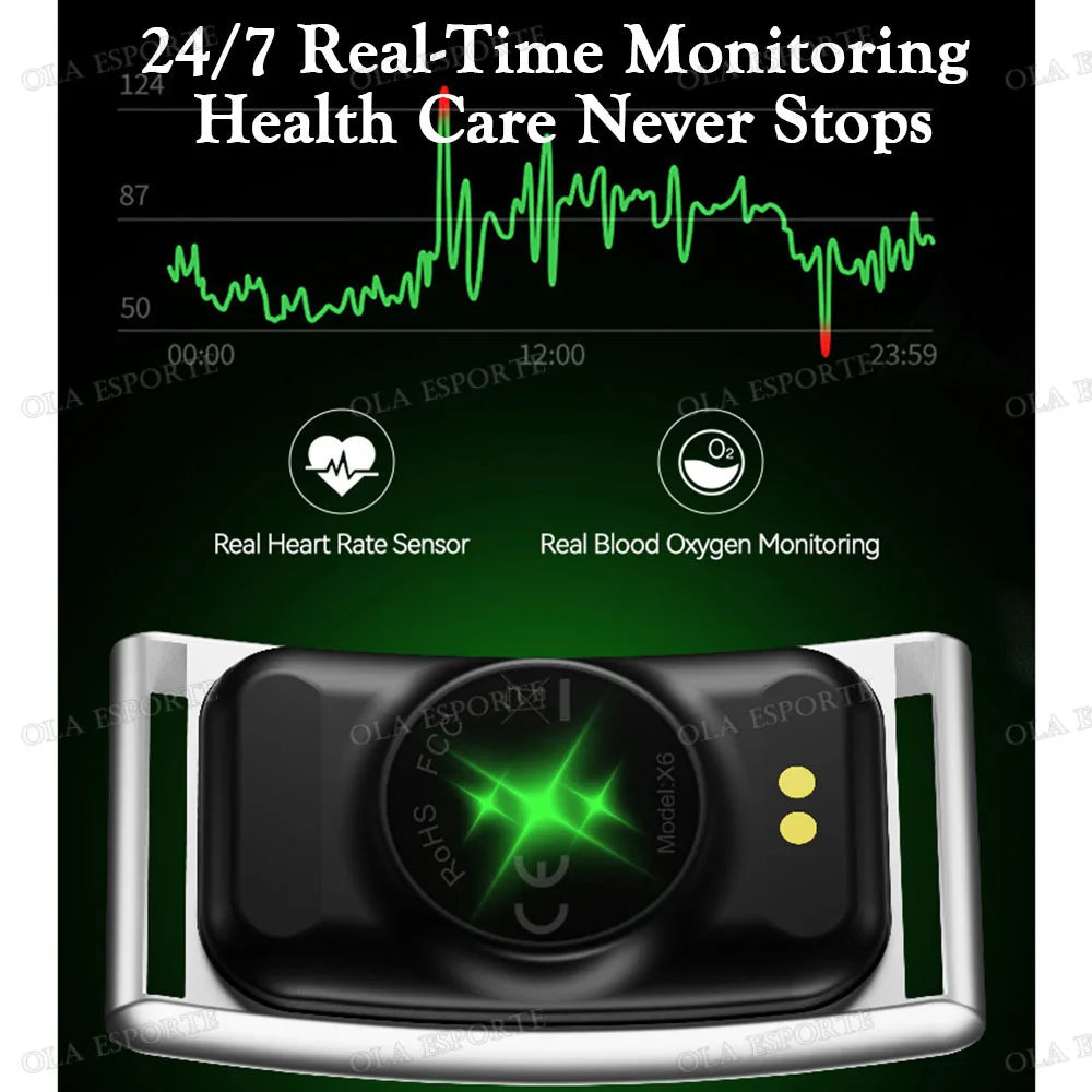 Smart Wristband Thin and Light Without Screen All Day Health Monitoring 128+ Sports Modes Waterproof Smart Bracelet Watch F107