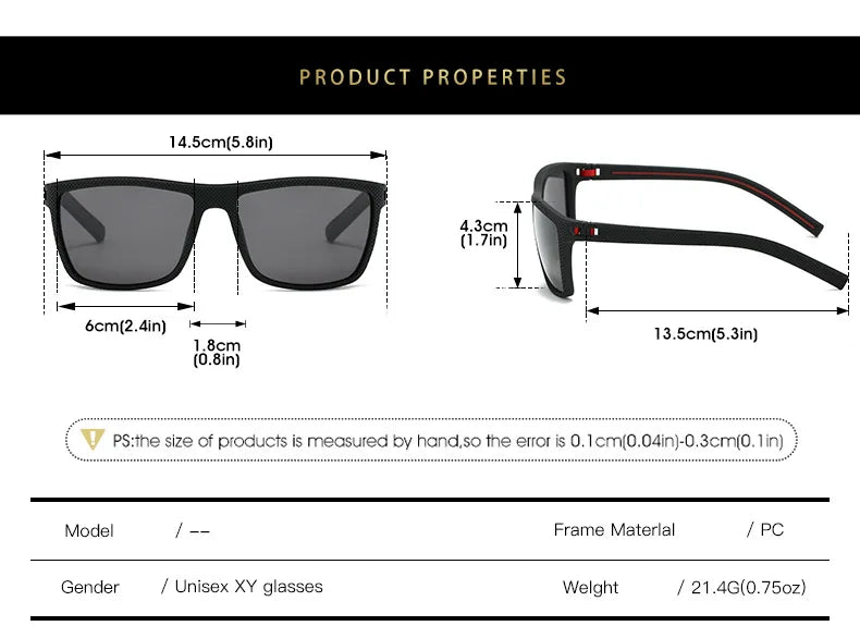 Premium Polarized Sunglasses for Men Women Sports Outdoor Coating Reflective Cycling Fishing Hiking Glasses Driving