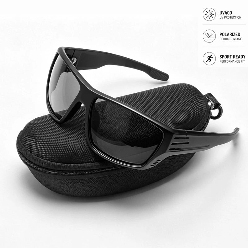 Luxury Polarized Sports Sunglasses for Men Women UV400 Protection Sunglasses in Gift-Ready Packaging Perfect for Driving Cycling