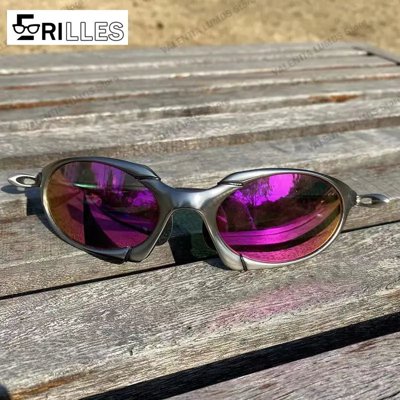 2025 Premium Metal Frame Polarized Sunglasses, Cycling Fishing Multi-Sport Eyewear, Anti-Glare HD Vision, Outdoor Adventure Gear